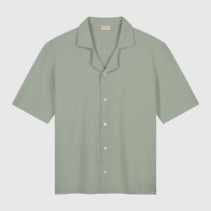 uni slub shirt sage green sage green xs