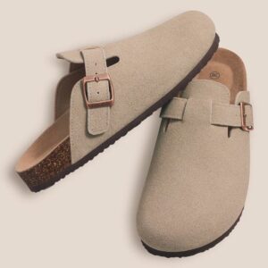 st tropez suede clogs
